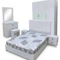 SAR 5,  New Premium Quality Medium Size Bed 3 Door Wardrobe And Dressing Table Available