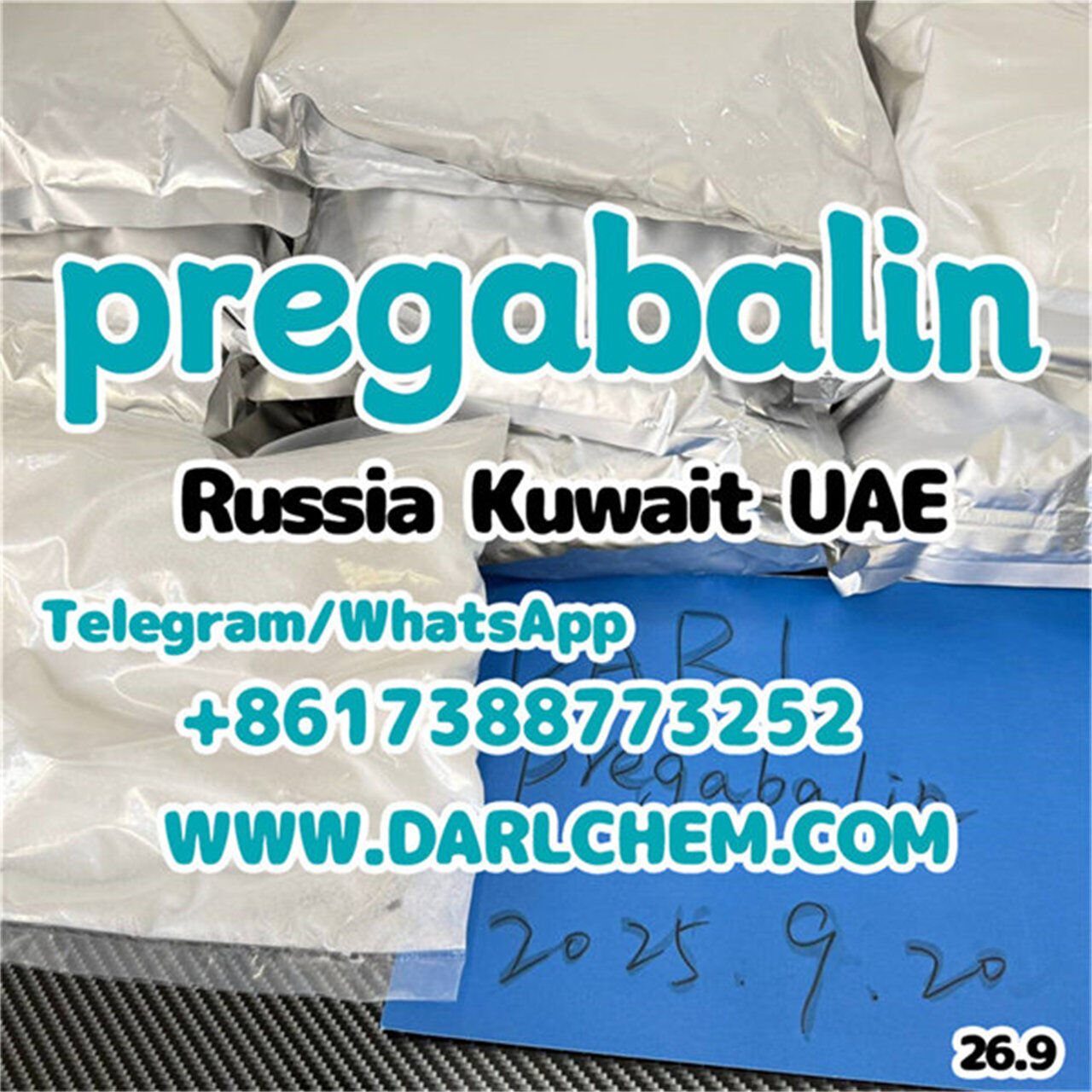 Los Angeles, Health & Beauty Items, USD 10,  Factory Supply 99% Prega--balin Salt