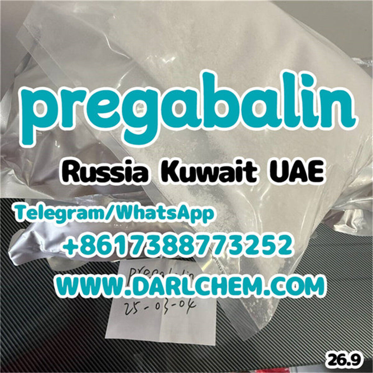 Los Angeles, Health & Beauty Items, USD 10,  High Purity Prega--balin Salt