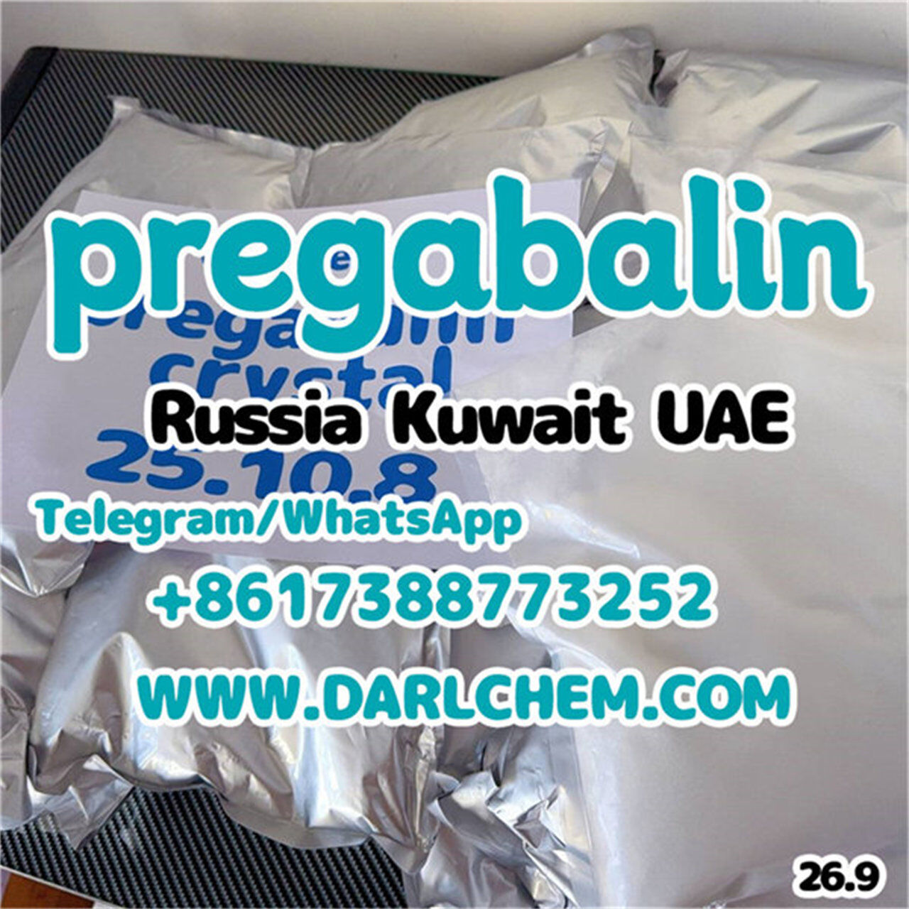 Los Angeles, Health & Beauty Items, USD 10,  High Purity Prega--balin Salt