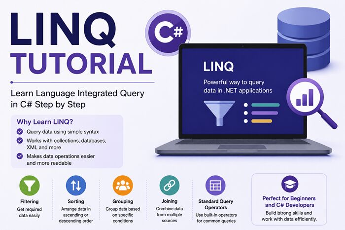 Noida, Computer, LINQ Tutorial: A Complete Guide To LINQ In C# For Beginners