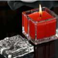 INR 699,  Buy Best Scented Candles Online &ndash; Derben Clove Red Rose Glass Jar Candle