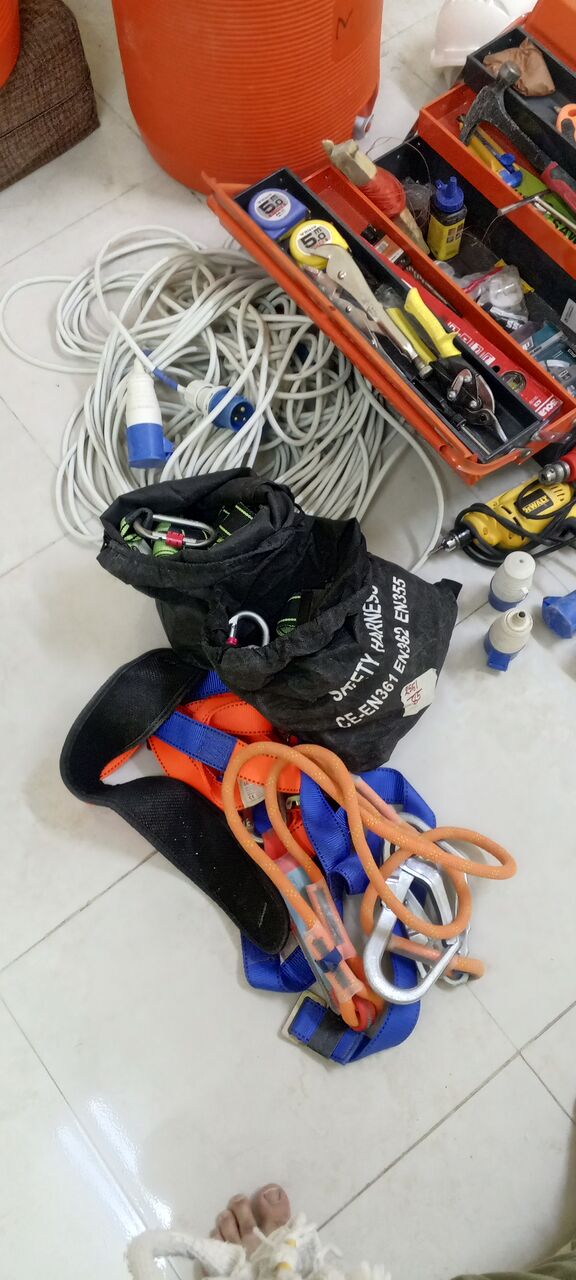 Dammam, Materials, SAR 1,  Gybsum Board Tools Box , Water Cooler, Safety Material, Full Body Harness Etc