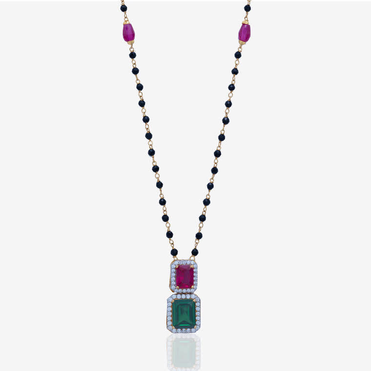 New York, Jewelry, Gold Mangalsutras &ndash; Traditional & Modern Mangalsutra Designs