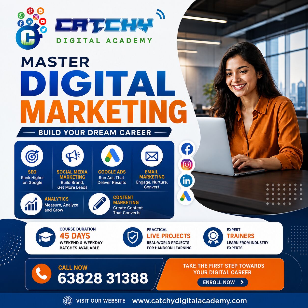 Coimbatore, Education, Affordable Digital Marketing Course Coimbatore - Catchy Digital Academy