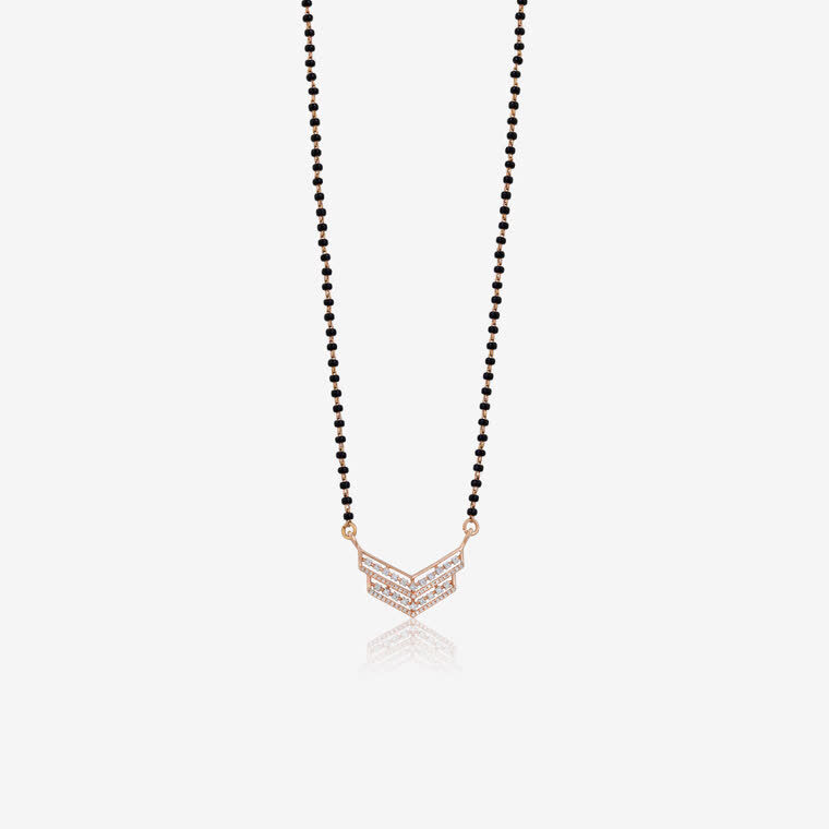 New York, Jewelry, Diamond Mangalsutras &ndash; Elegant Diamond Mangalsutra Designs