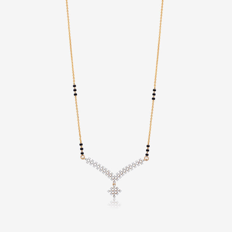 New York, Jewelry, Diamond Mangalsutras &ndash; Elegant Diamond Mangalsutra Designs