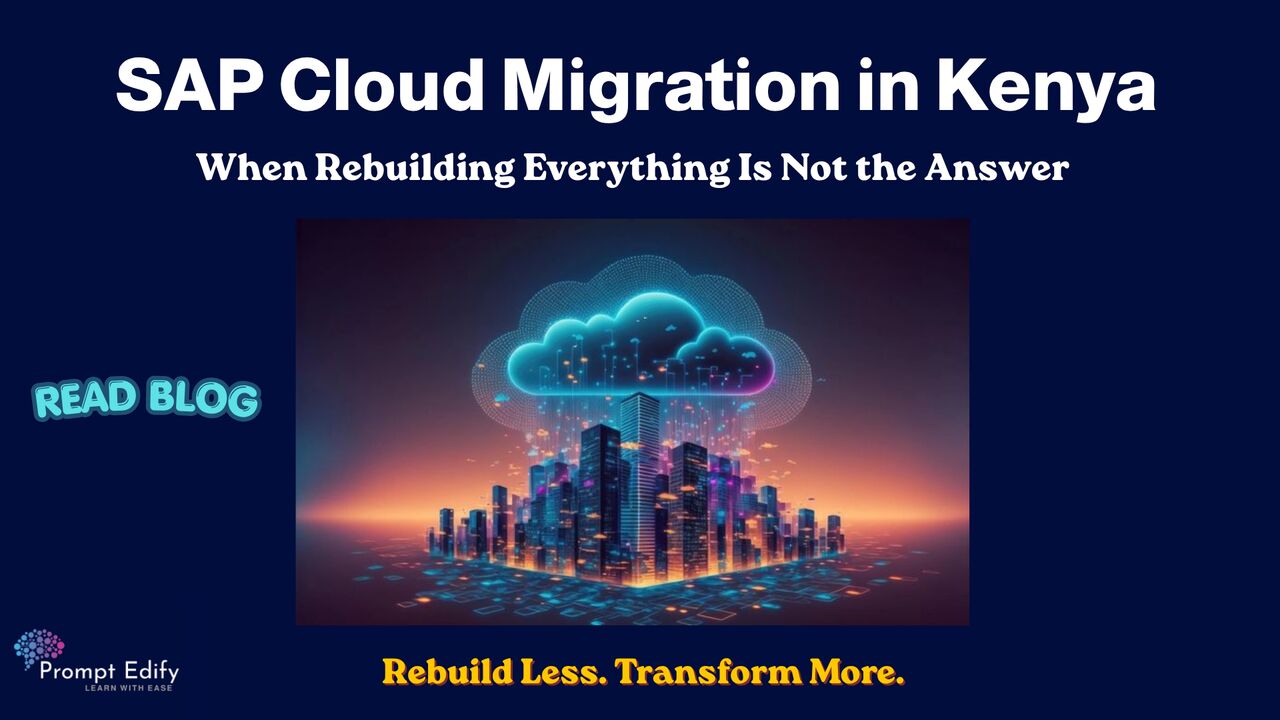 Nairobi, Training, SAP S/4HANA Migration Kenya: A Smarter Cloud Strategy