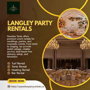 Surrey, Event Planning, Affordable Langley Party Rentals For Weddings And Celebrations