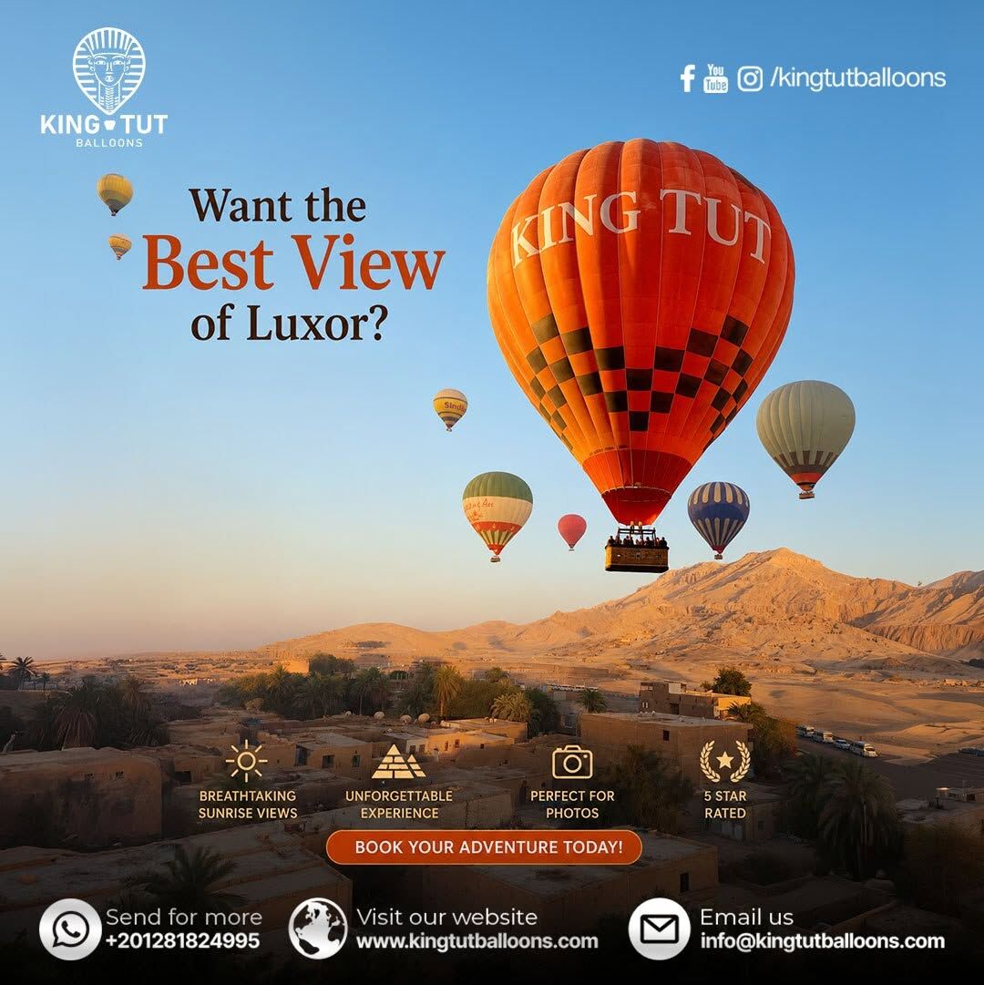 Cairo, Travel, Experience An Unforgettable Luxor Balloon Tour