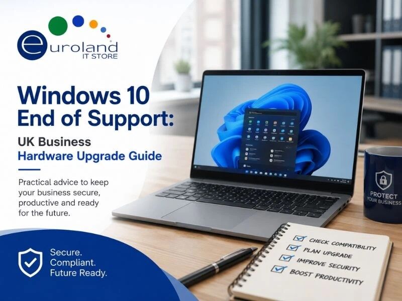 London, Computer, Windows 10 End Of Support UK Business Upgrade Solutions