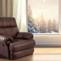 Some Chairs Just Look The Part. Little Nap's Leather Recliner Couch Lives It