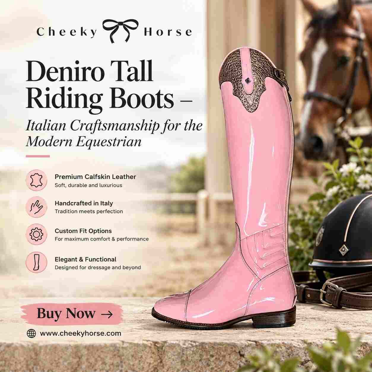 New York, Clothing & Accessories, USD 1500,  Deniro Tall Riding Boots &ndash; Italian Craftsmanship For The Modern Equestrian