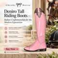 USD 1500,  Deniro Tall Riding Boots &ndash; Italian Craftsmanship For The Modern Equestrian