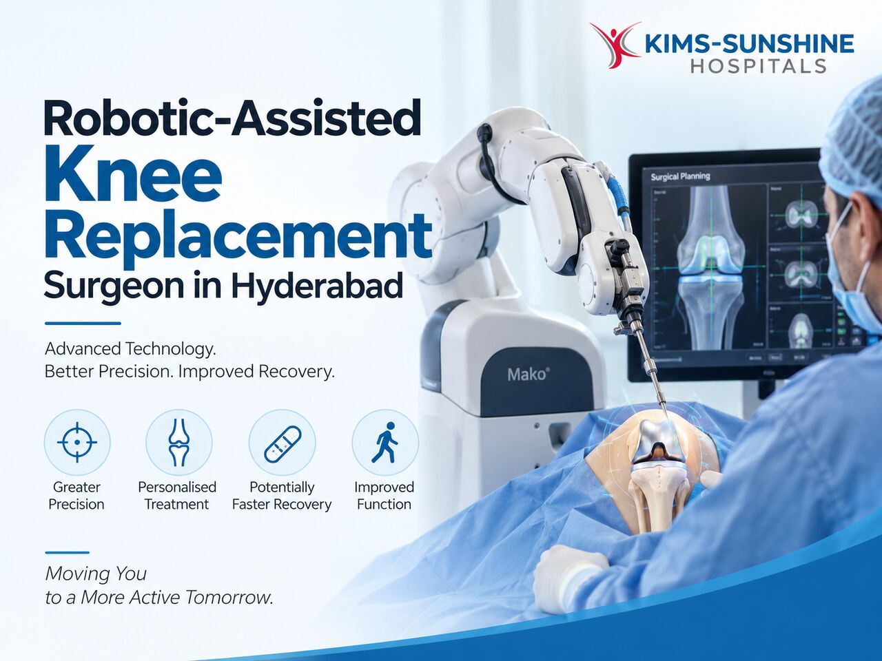 Hyderabad, Health, Robotic-Assisted Knee Replacement Surgeon In Hyderabad