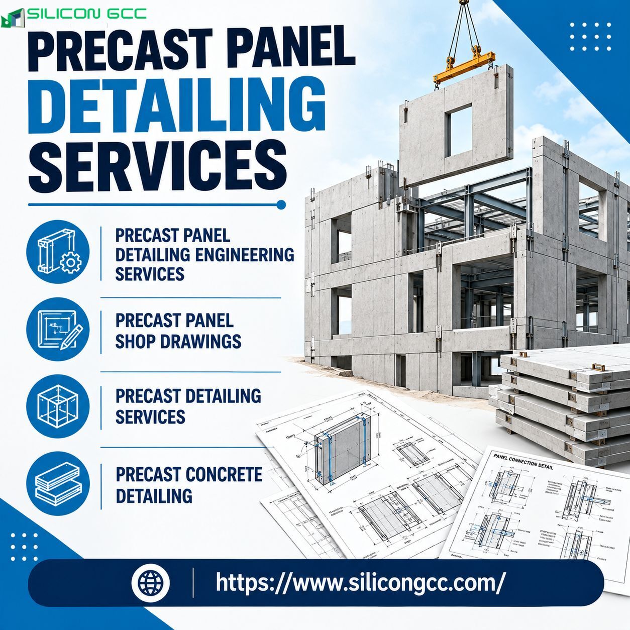 Dubai, Creative, Precast Panel Detailing Services In UAE