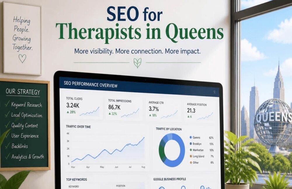 New York, Marketing, SEO For Therapists In Queens