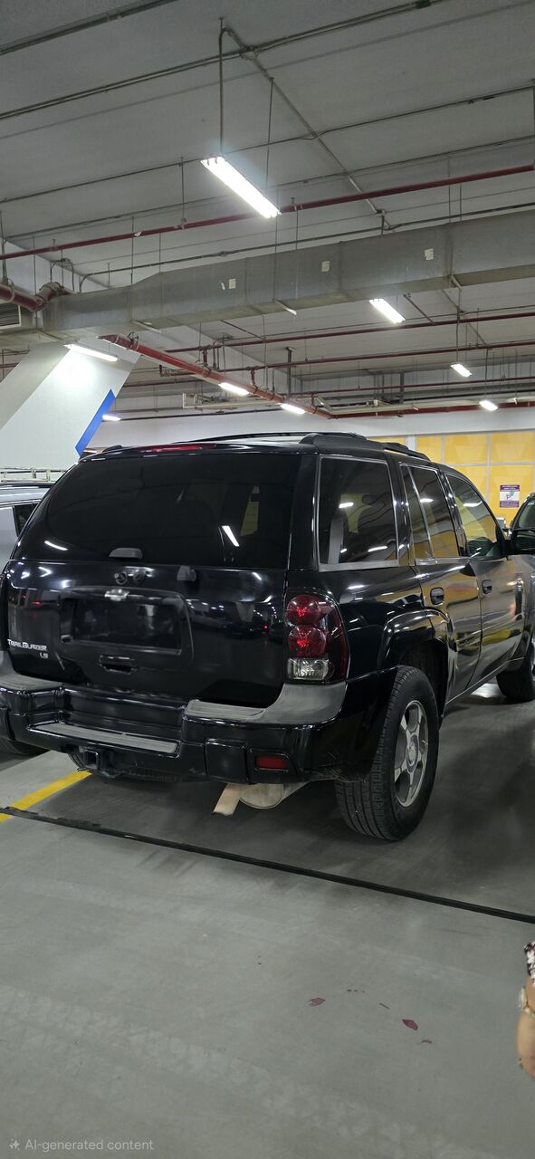 Riyadh, Vehicles, Cars & Trucks , SAR 10000,  Chevrolet Trailblazer,  2007,  Automatic,  225450 KM,  Black Trial Blazer For Sale - 10,000/- Sar