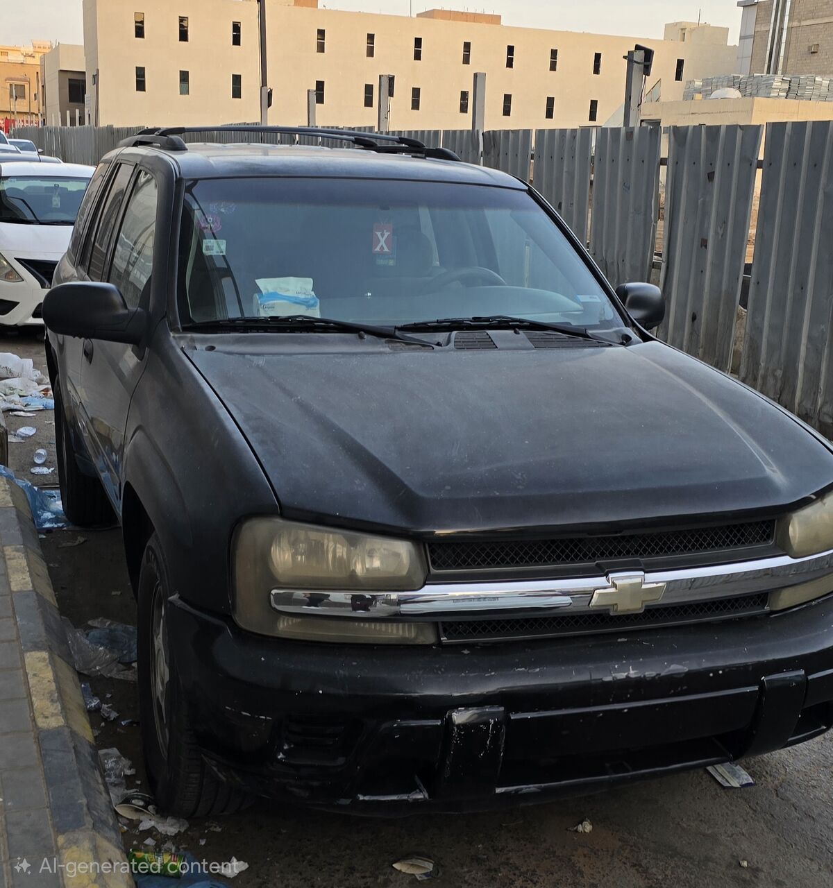 Riyadh, Vehicles, Cars & Trucks , SAR 10000,  Chevrolet Trailblazer,  2007,  Automatic,  225450 KM,  Black Trial Blazer For Sale - 10,000/- Sar