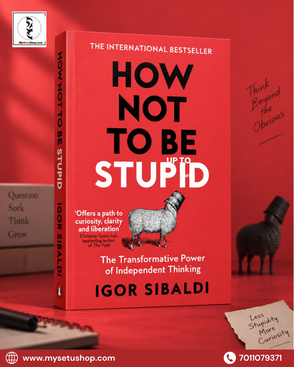 Noida, Books, INR 489,  How Not To Be Stupid &ndash; The Transformative Power Of Independent Thinking | Igor Sibaldi