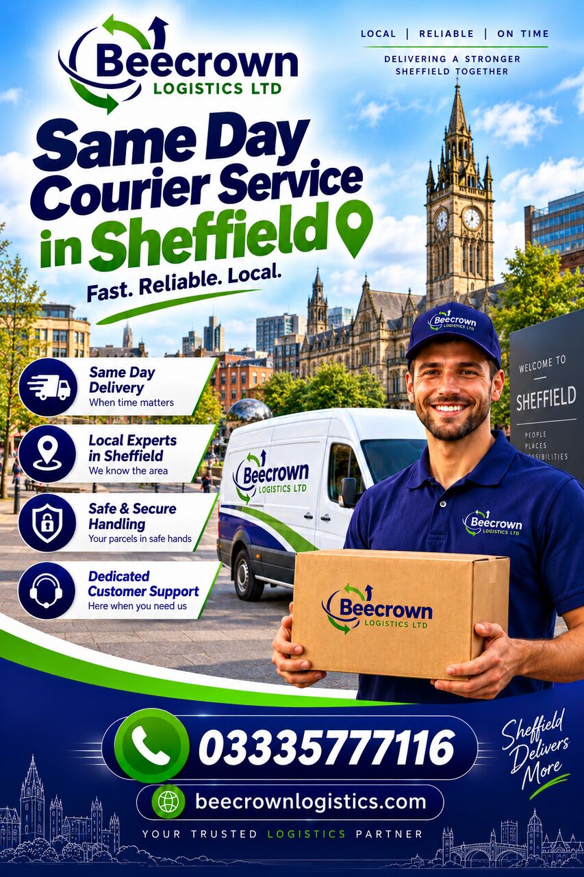 London, Logistics, Same Day Courier Service In Sheffield