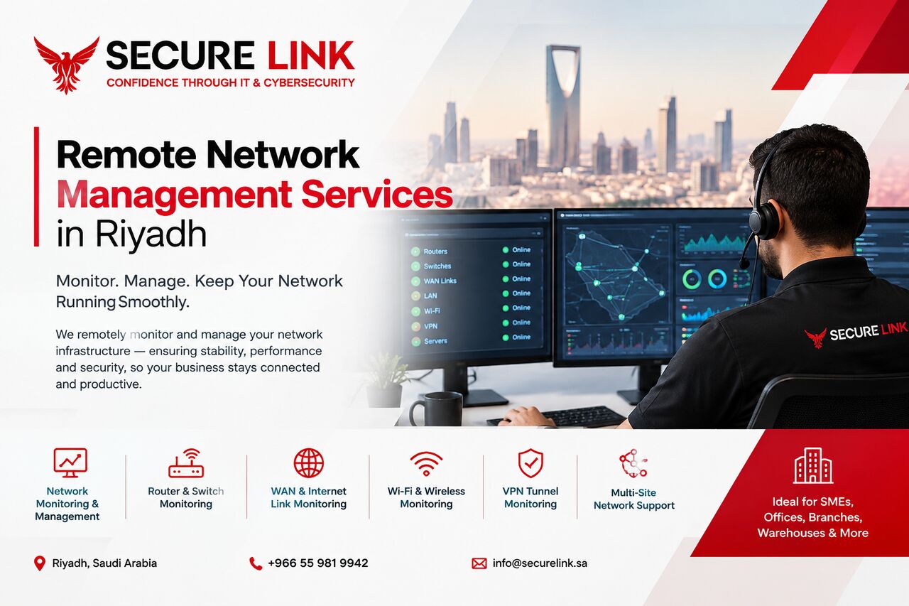 Riyadh, Business, Remote Network Management Services In Riyadh