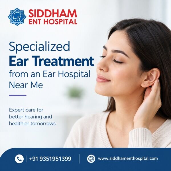 Jaipur, Health, Specialized Ear Treatment From An Ear Hospital Near Me