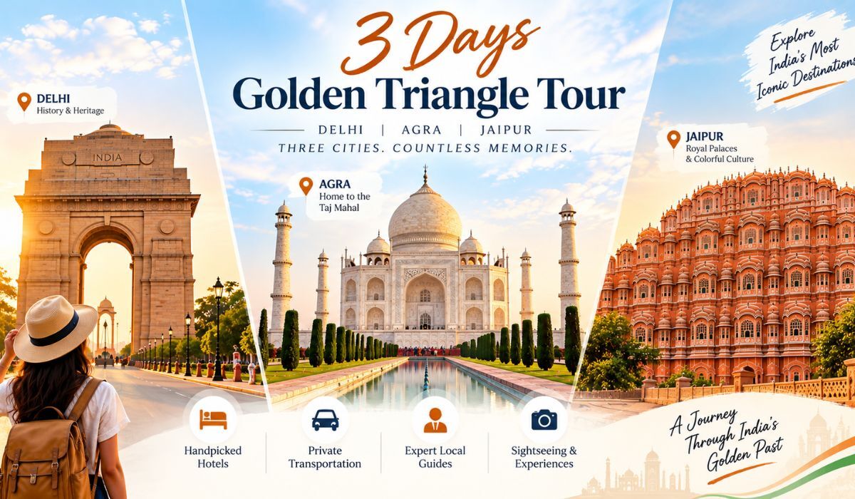 Mumbai, Travel, 3 Days Golden Triangle Tour