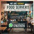 Food Server (Supplier) Restaurant
