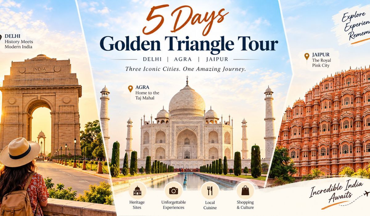 Mumbai, Travel, 5 Days Golden Triangle Tour