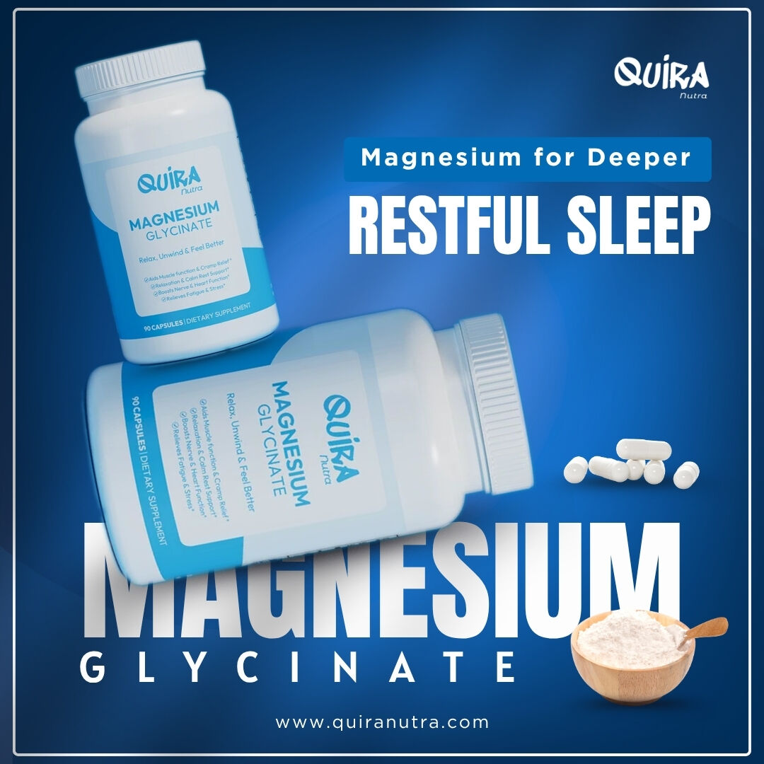 New York, Health & Beauty Items, Shop QUIRA Magnesium Glycinate &ndash; Daily Relaxation & Wellness Support