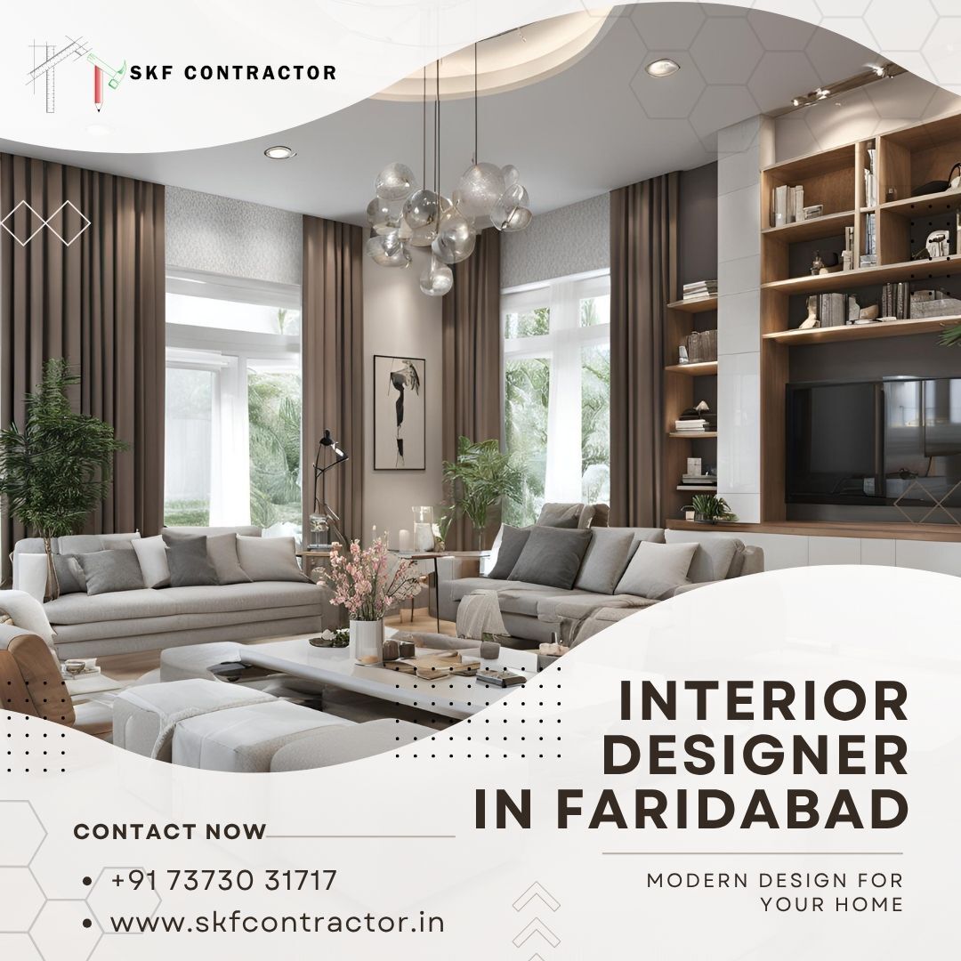 New Delhi, Interior Design, Top Interior Designer In Faridabad | SKF Contractor &ndash; Spaces That Speak Style