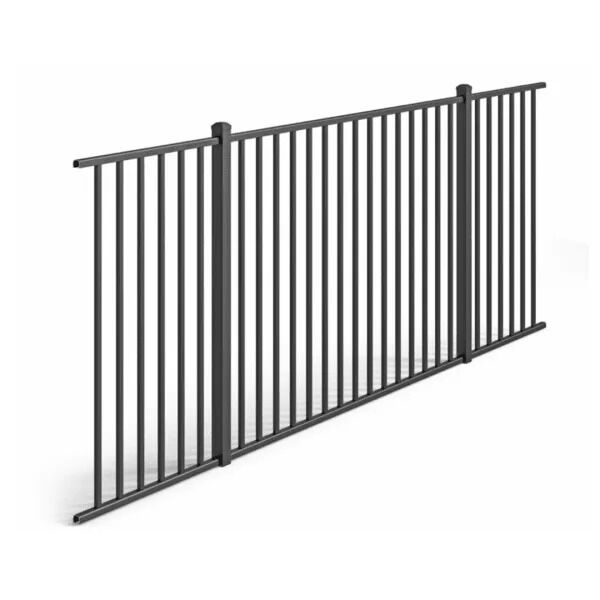 New York, Business, Durable Commercial Aluminum Fence For Secure Business Properties