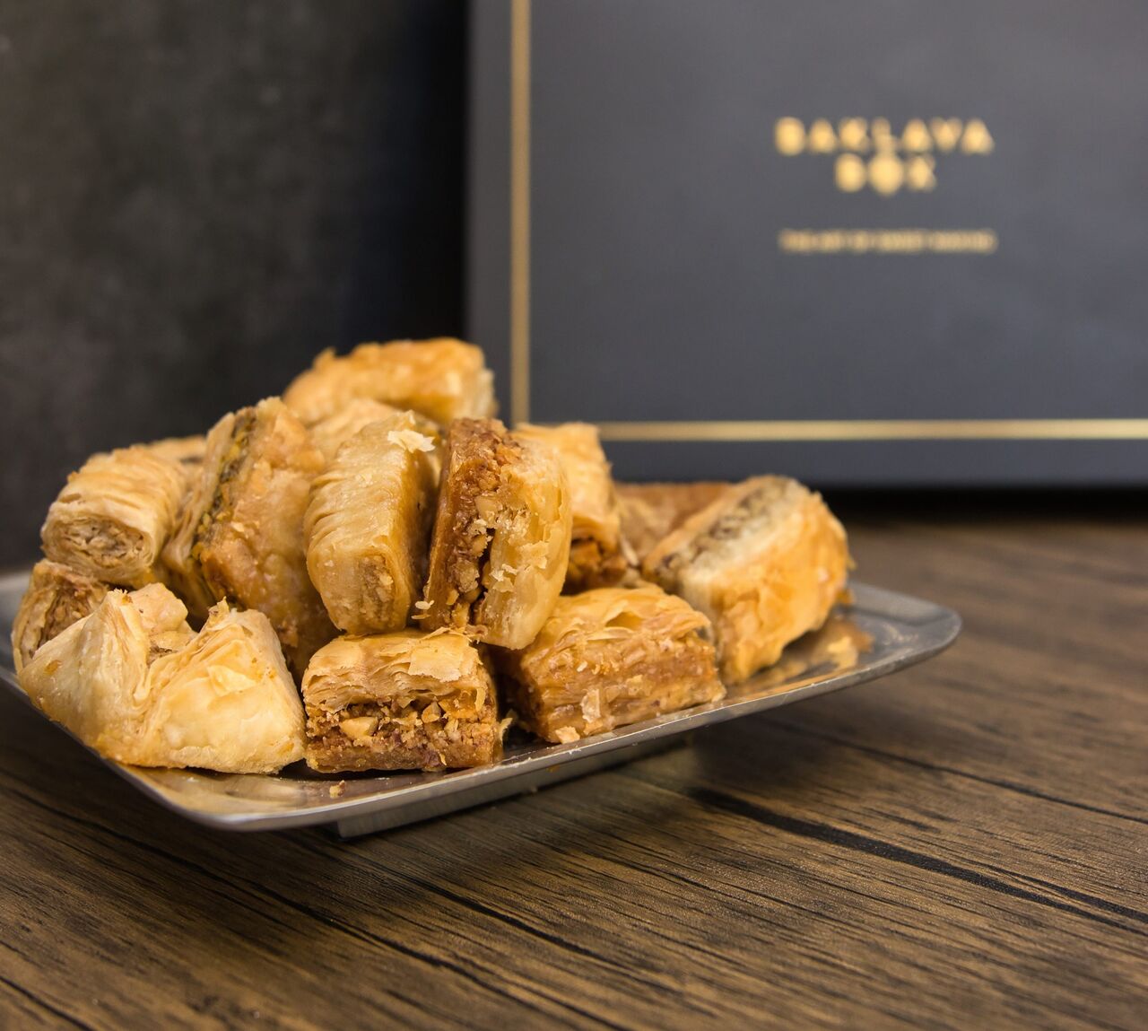 London, Food, GBP 13,  Indulge In Vegan Treats With Baklava Box | Buy Vegan Baklava UK