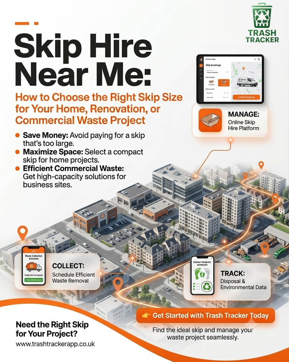 London, Recycling, Skip Hire Near Me: How To Choose The Right Skip Size For Your Home, Renovation, Or Commerc