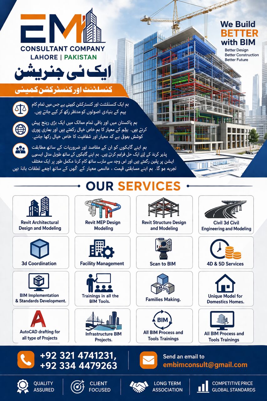 Riyadh, Graphic Design, EM Consultant Company &ndash; Your Reliable BIM & CAD Outsourcing Partner