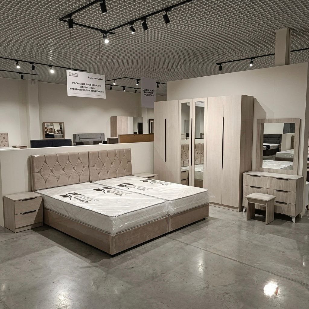 Jeddah, Furniture, SAR 1,  Complete Bedroom Set With  Low Price And High Quality