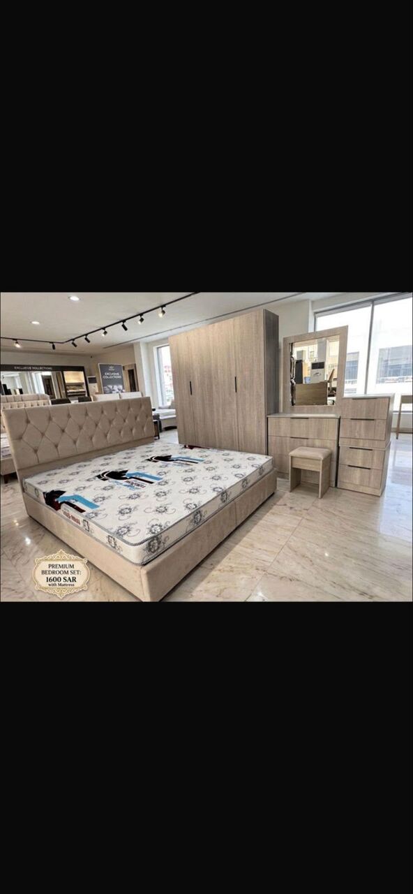 Jeddah, Furniture, SAR 1,  Complete Bedroom Set With  Low Price And High Quality