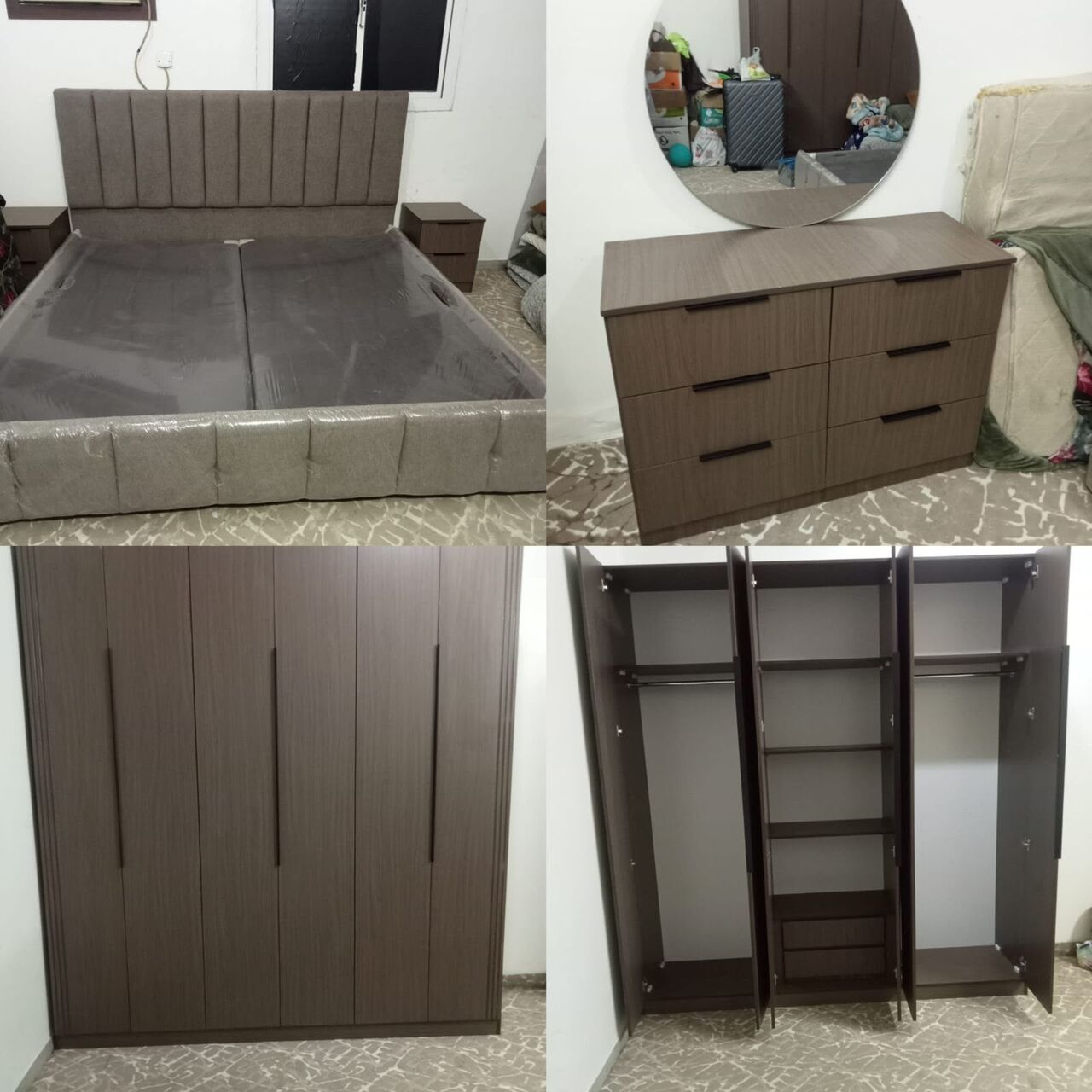 Jeddah, Furniture, SAR 1,  Complete Bedroom Set With  Low Price And High Quality