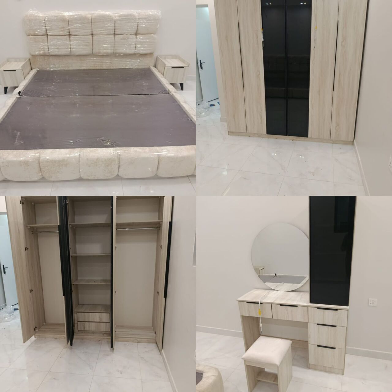 Jeddah, Furniture, SAR 1,  Complete Bedroom Set With  Low Price And High Quality
