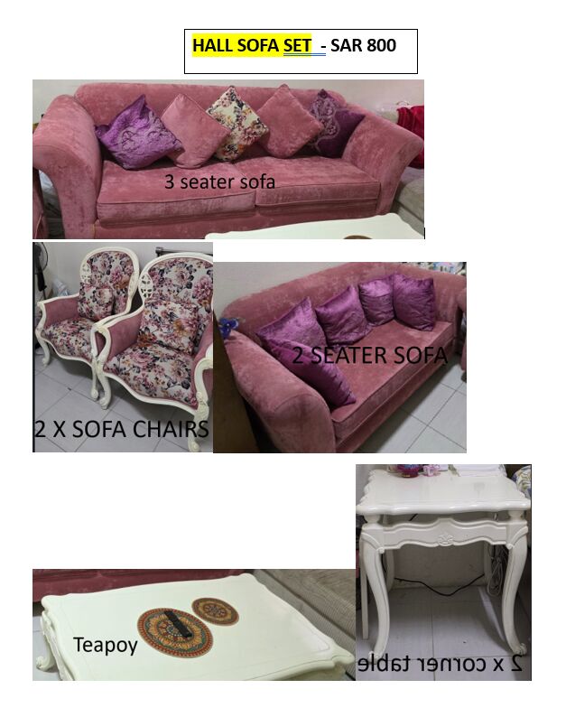 Dammam, Furniture, SAR 800,  🏠 MOVING SALE – DAMMAM | EVERYTHING IMMACULATE CONDITION