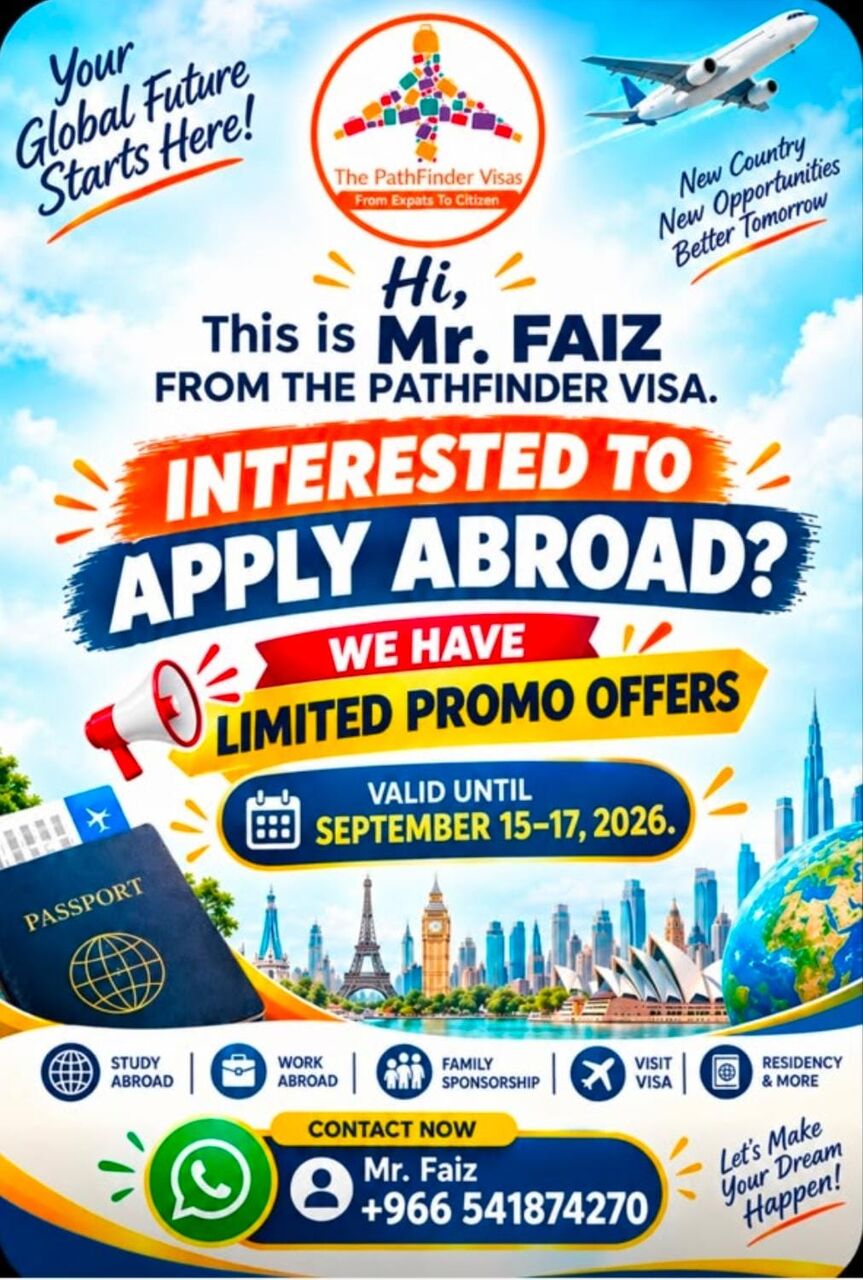Al Malaz, Temp Jobs, Urgent Hiring For Europe, Canada And Australia