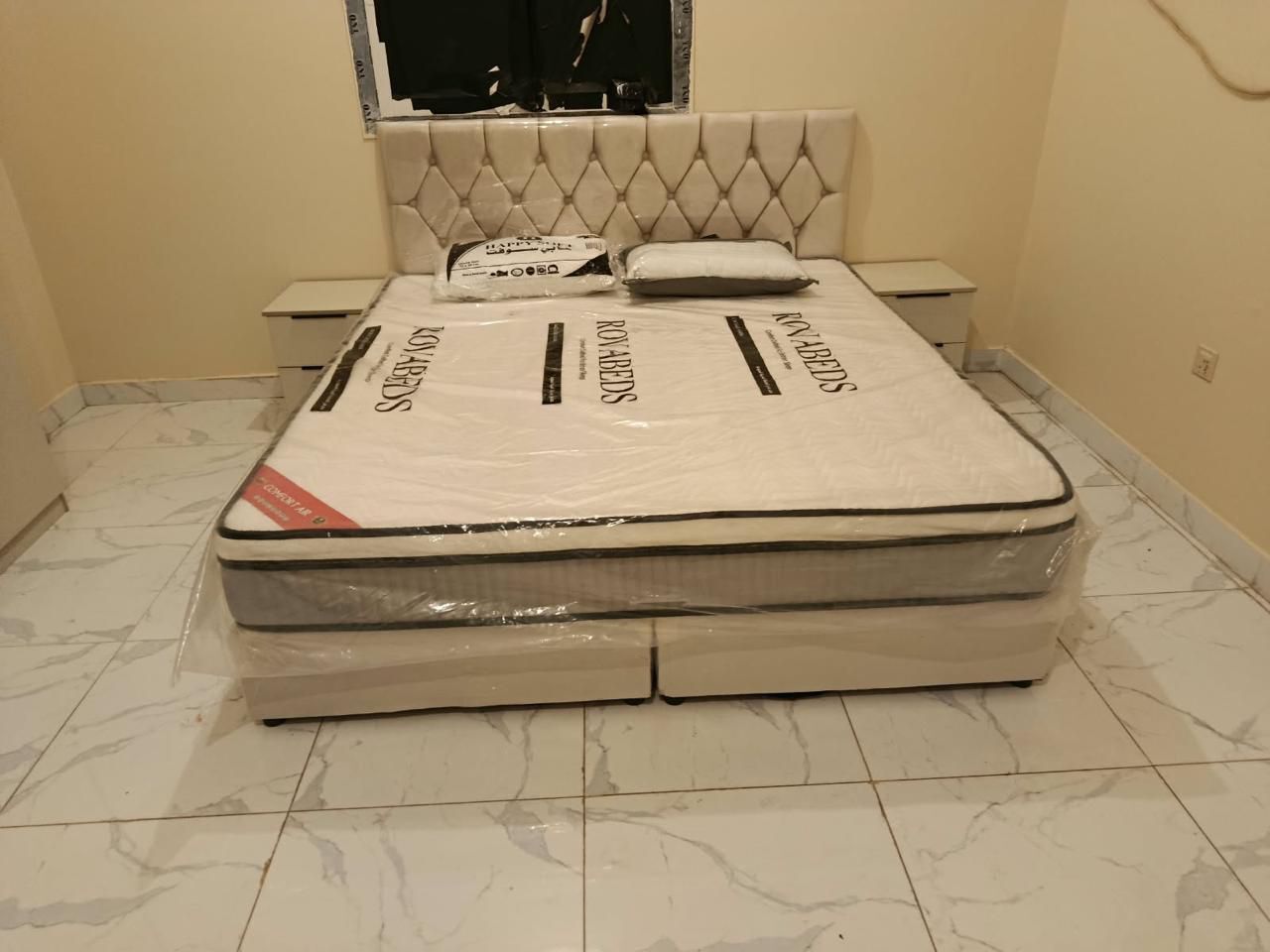 Jeddah, Furniture, SAR 1,  Wooden Beds And Matress With Low Price And High Quality
