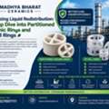 Partitioned Ceramic Rings & PP Pall Rings For Efficient Liquid Redistribution