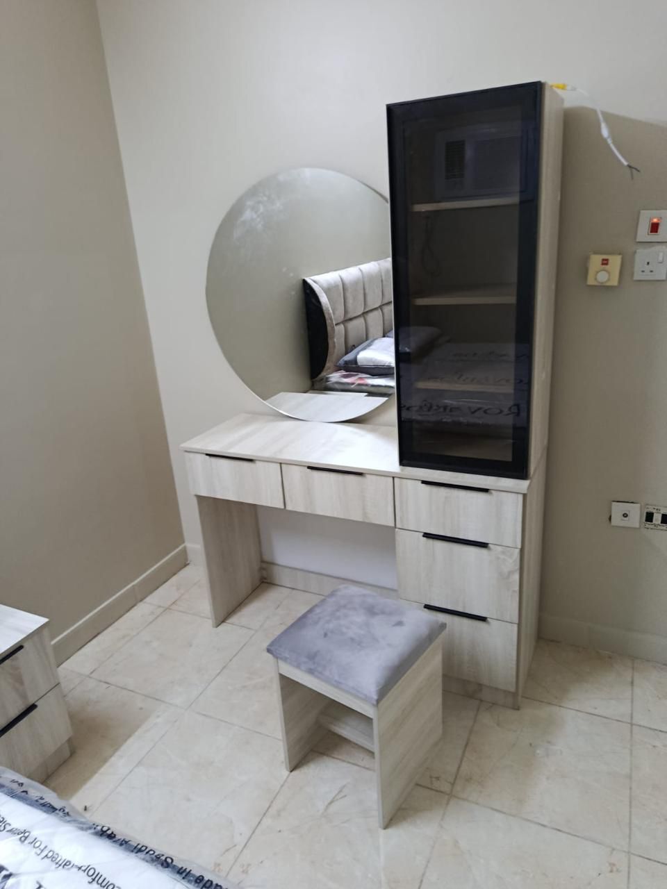 Jeddah, Furniture, SAR 1,  Wooden Wardrobes And Dressing Tables With Low Price And High Quality