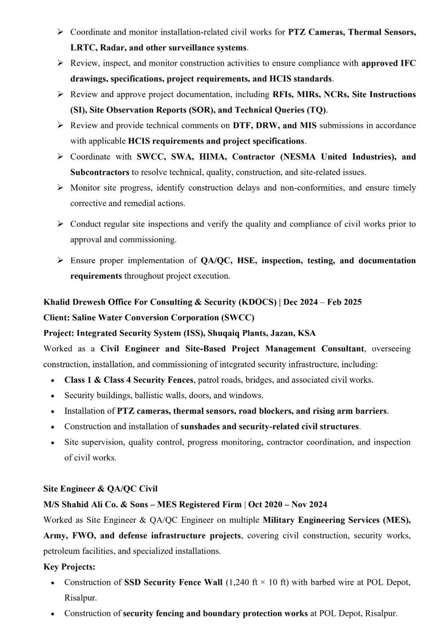 Riyadh, Job Seekers, Civil QA QC Engineer, Civil Site Engineer
