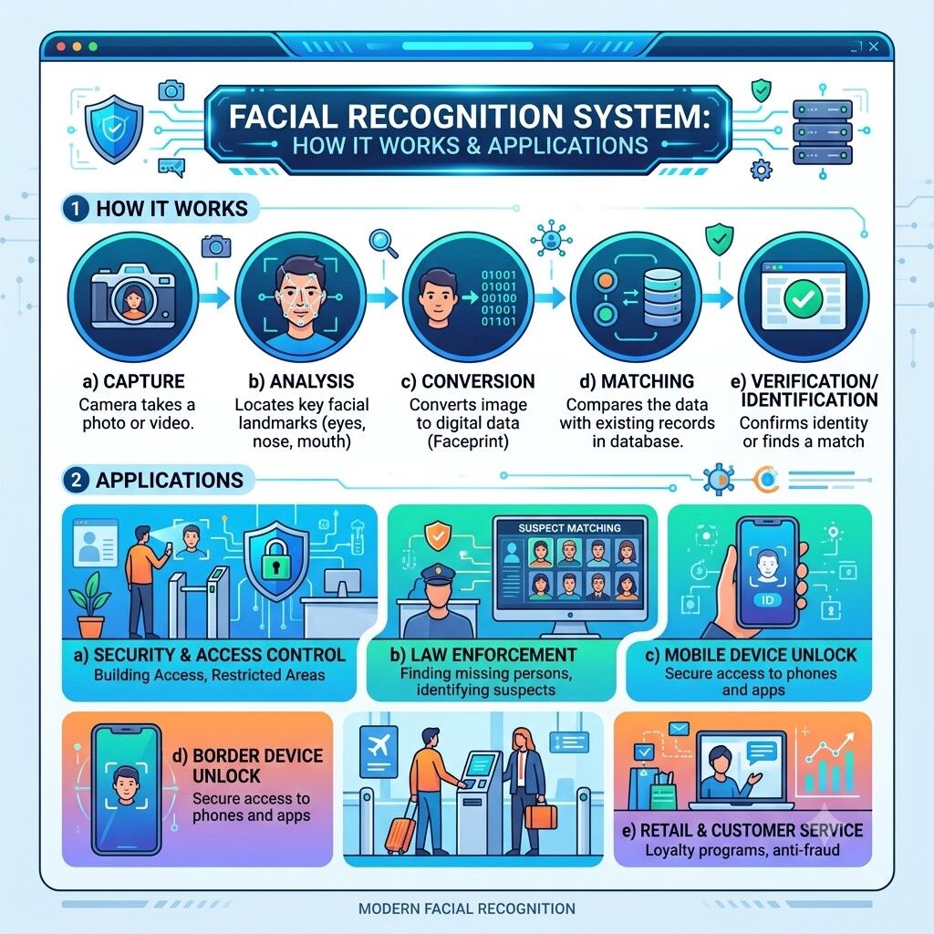 Kuwait City, Technical, How Face Recognition System Improve Workplace Security In Kuwait & GCC