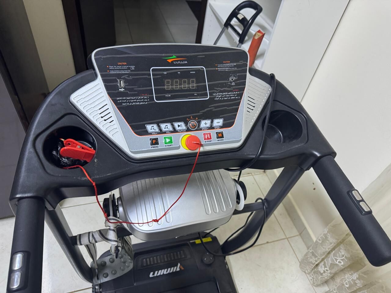 Riyadh, Baby & Kid Stuff, SAR 830,  Kids Bed Car Model & Electric Treadmill For Sale