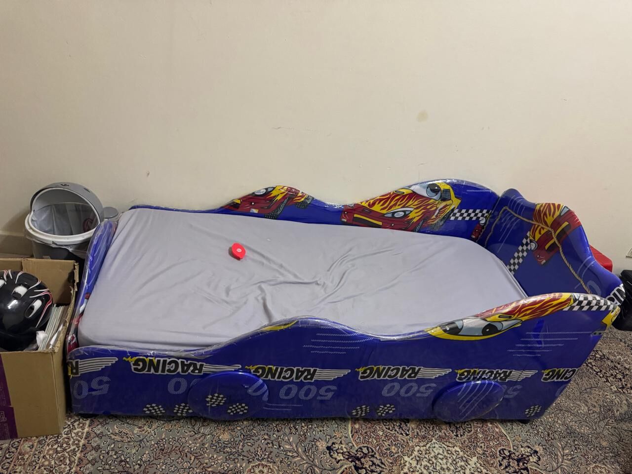 Riyadh, Baby & Kid Stuff, SAR 830,  Kids Bed Car Model & Electric Treadmill For Sale