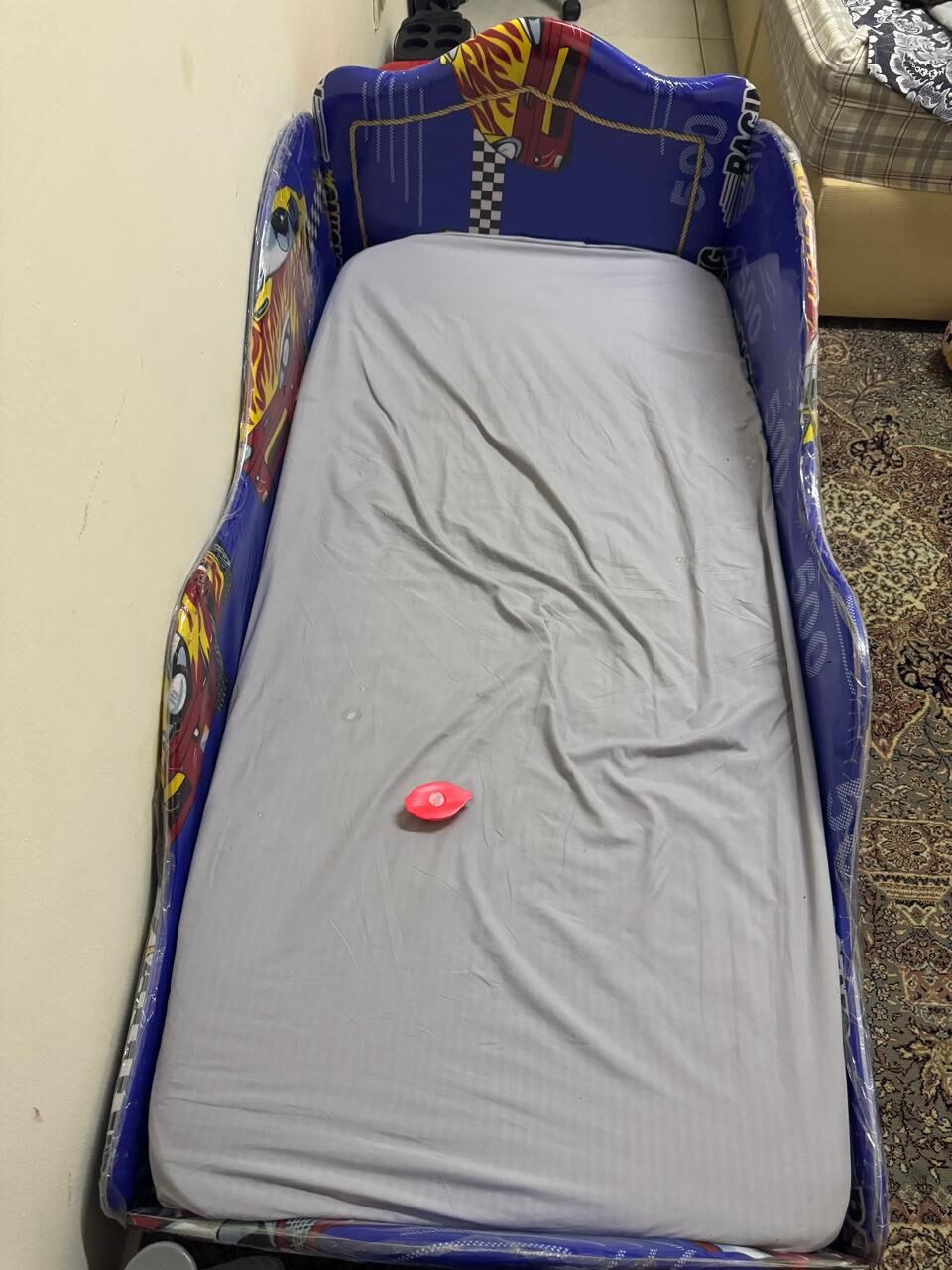 Riyadh, Baby & Kid Stuff, SAR 830,  Kids Bed Car Model & Electric Treadmill For Sale
